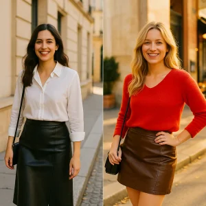 Belles jupes courte et longue pour l'été et pour l'hiver 2025/2026