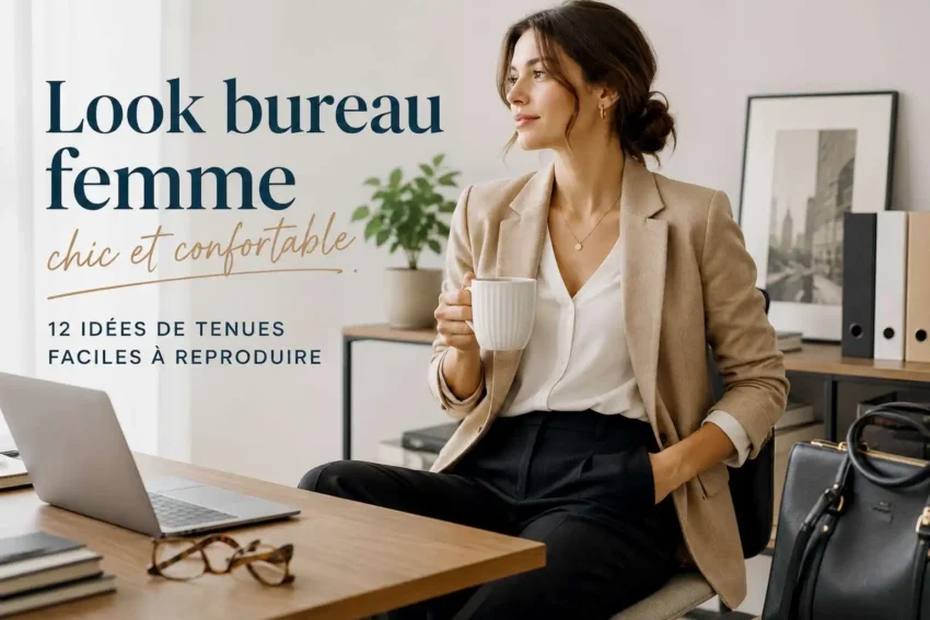 Look bureau femme chic et confortable : 12 idées de tenues faciles à reproduire 1 12 idées de looks de bureau femme chics, confortables et faciles à reproduire